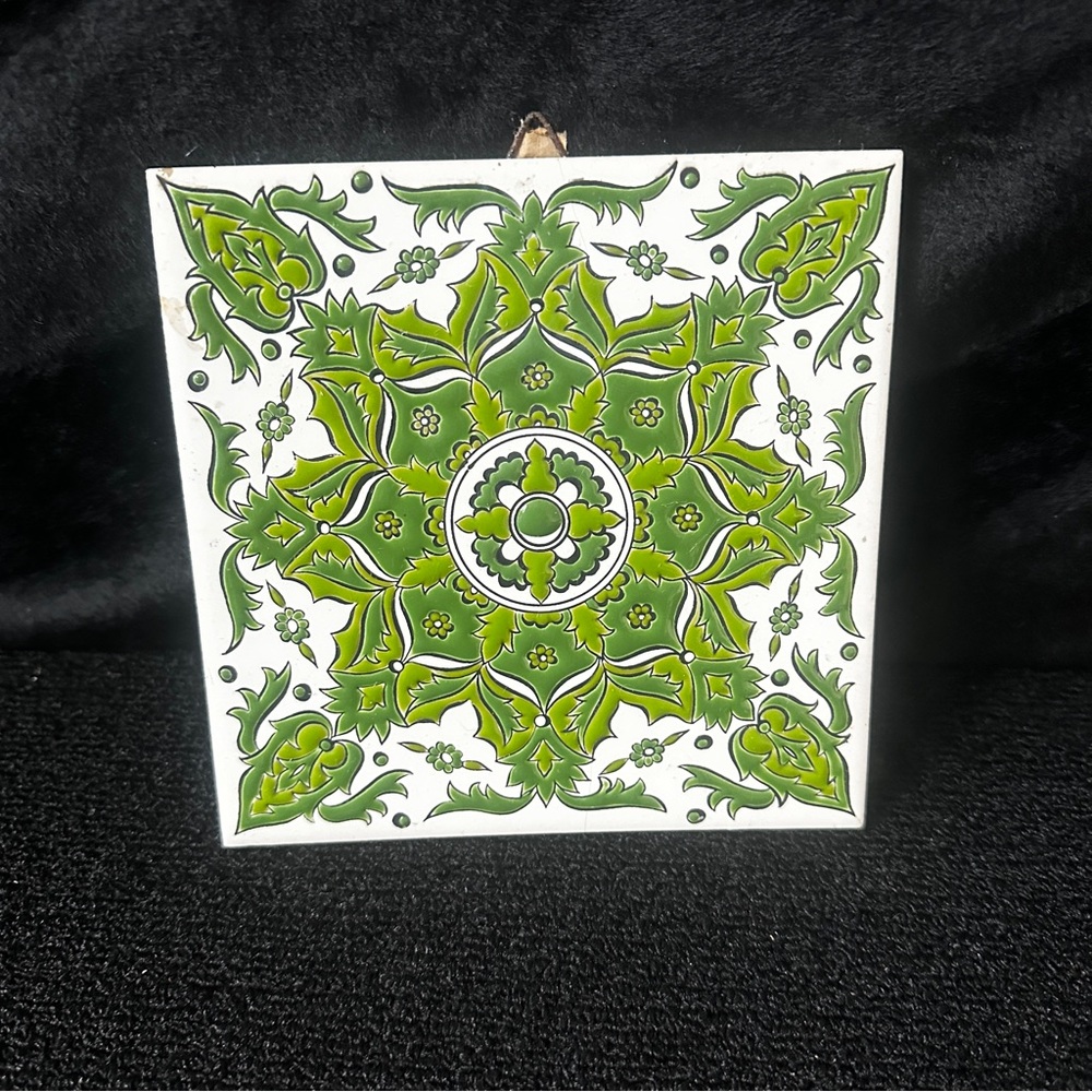 Vintage Handmade Rodos Tile